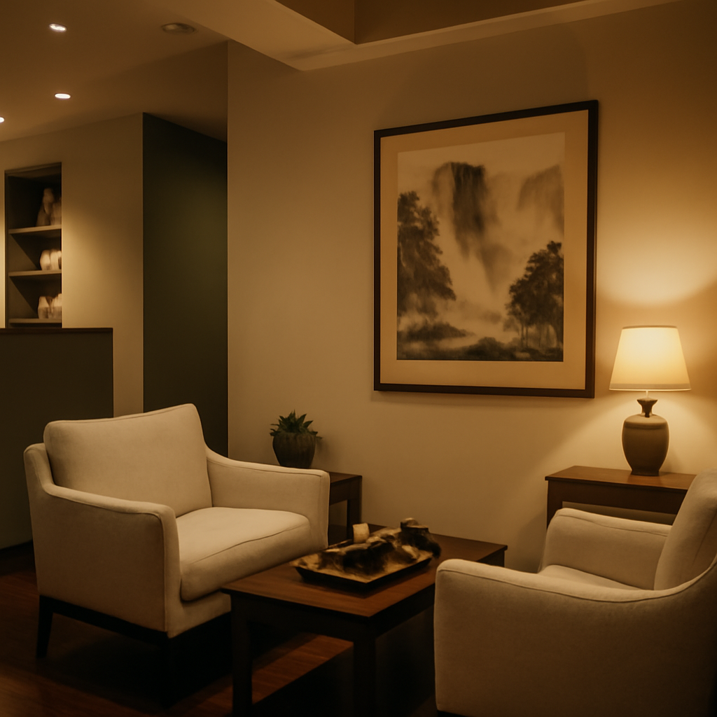 Lotus Pavilion Wellness — reception