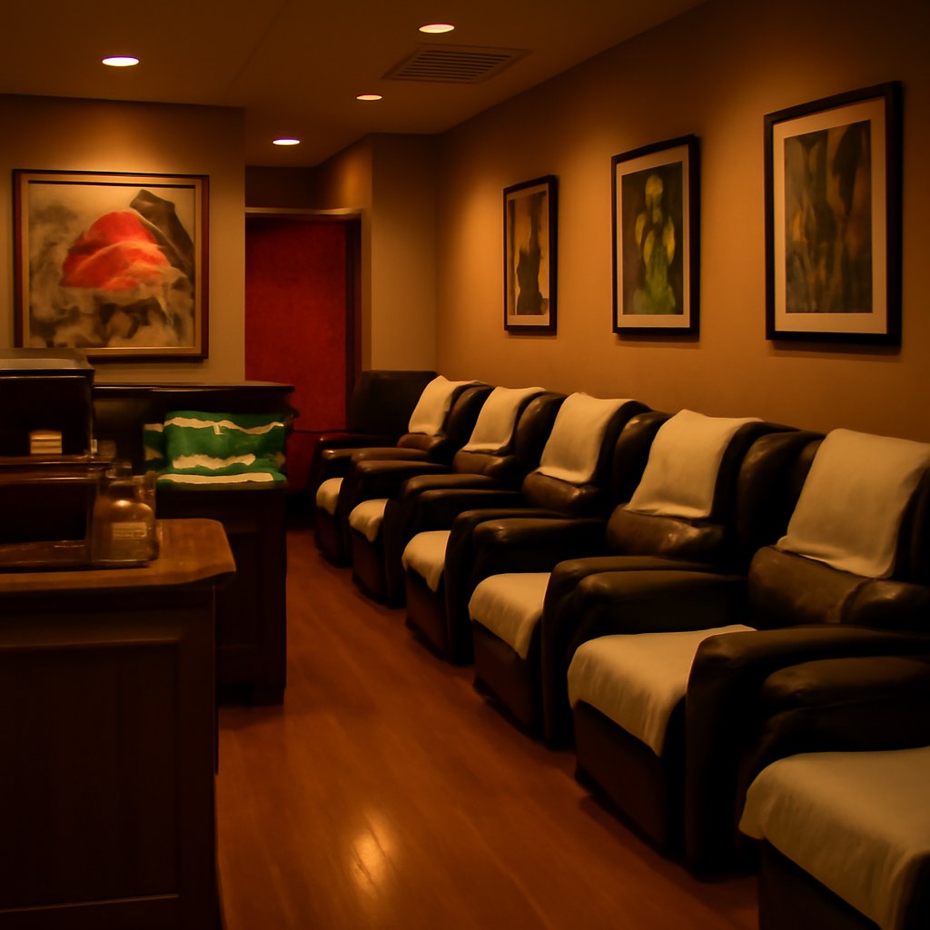Bamboo Garden Foot Spa — reception
