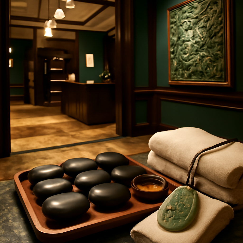 Imperial Jade Spa — detail
