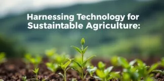Harnessing Technology for Sustainable Agriculture: Innovations in Soil Erosion Control Harnessing Technology for Sustainable Agriculture: Innovations in Soil Erosion Control