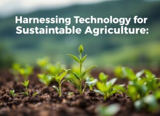 Harnessing Technology for Sustainable Agriculture: Innovations in Soil Erosion Control Harnessing Technology for Sustainable Agriculture: Innovations in Soil Erosion Control
