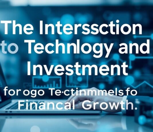 The Intersection of Technology and Investment: Leveraging Tech Innovations for Financial Growth The Intersection of Technology and Investment: Leveraging Tech Innovations for Financial Growth