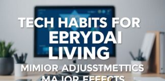 Tech Habits for Daily Life: Small Changes, Big Impact Tech Habits for Everyday Living: Minor Adjustments, Major Effects