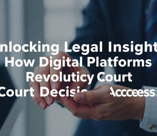 Unlocking Legal Insights: How Digital Platforms Revolutionize Court Decision Access Unlocking Legal Insights: How Digital Platforms Revolutionize Court Decision Access